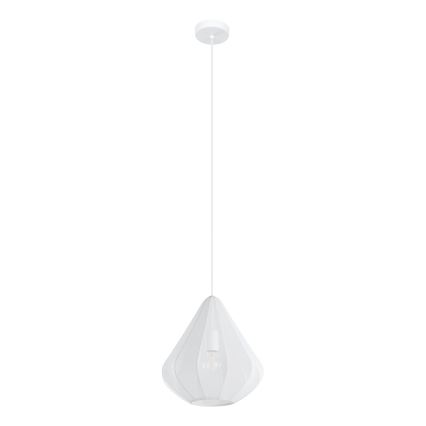 Eglo - Lampadario a sospensione con filo 1xE27/40W/230V diametro 33,5 cm bianco
