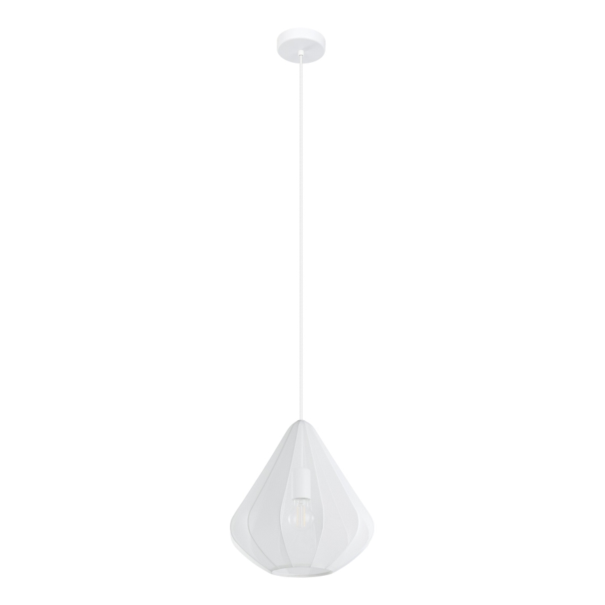 Eglo - Lampadario a sospensione con filo 1xE27/40W/230V diametro 33,5 cm bianco