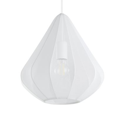 Eglo - Lampadario a sospensione con filo 1xE27/40W/230V diametro 33,5 cm bianco