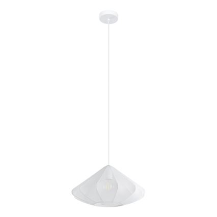 Eglo - Lampadario a sospensione con filo 1xE27/40W/230V diametro 42,5 cm bianco