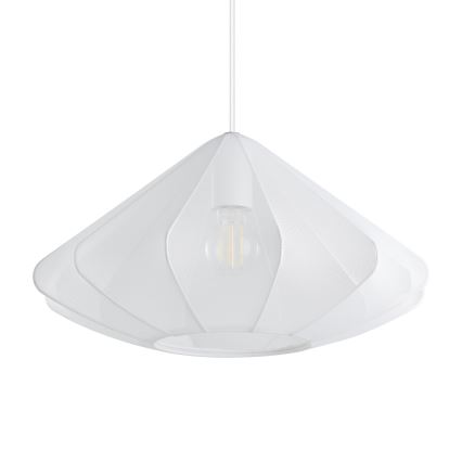 Eglo - Lampadario a sospensione con filo 1xE27/40W/230V diametro 42,5 cm bianco