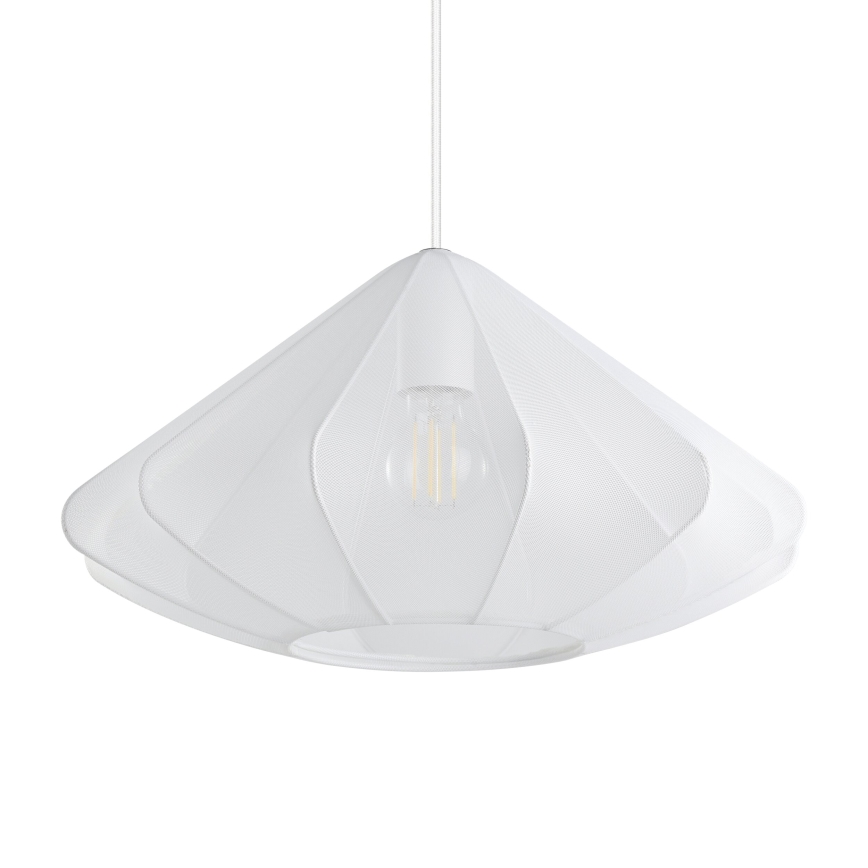 Eglo - Lampadario a sospensione con filo 1xE27/40W/230V diametro 42,5 cm bianco