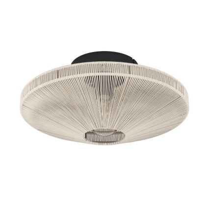 Eglo - Plafoniera 1xE27/40W/230V Ø 38 cm crema