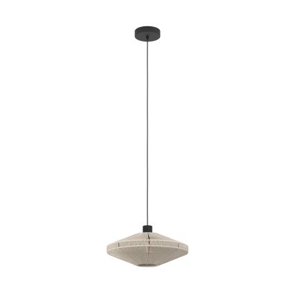Eglo - Lampadario a sospensione con cavo 1xE27/40W/230V crema