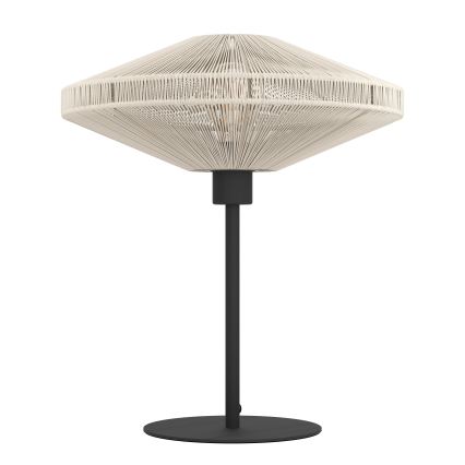 Eglo - Lampada da tavolo 1xE27/40W/230V color crema