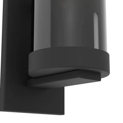 Eglo - Applique 1xE27/40W/230V nero