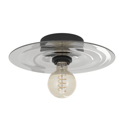 Eglo - Plafoniera 1xE27/40W/230V grigio