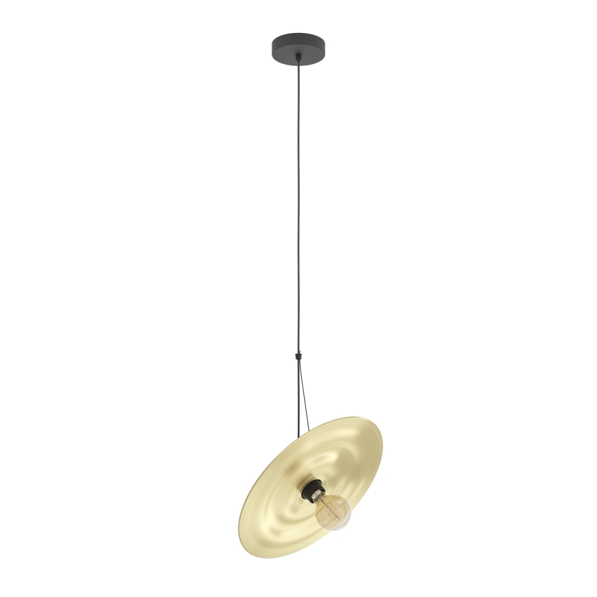 Eglo - Lampadario a sospensione con filo 1xE27/40W/230V oro