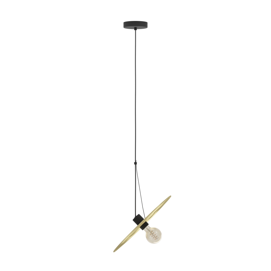 Eglo - Lampadario a sospensione con filo 1xE27/40W/230V oro