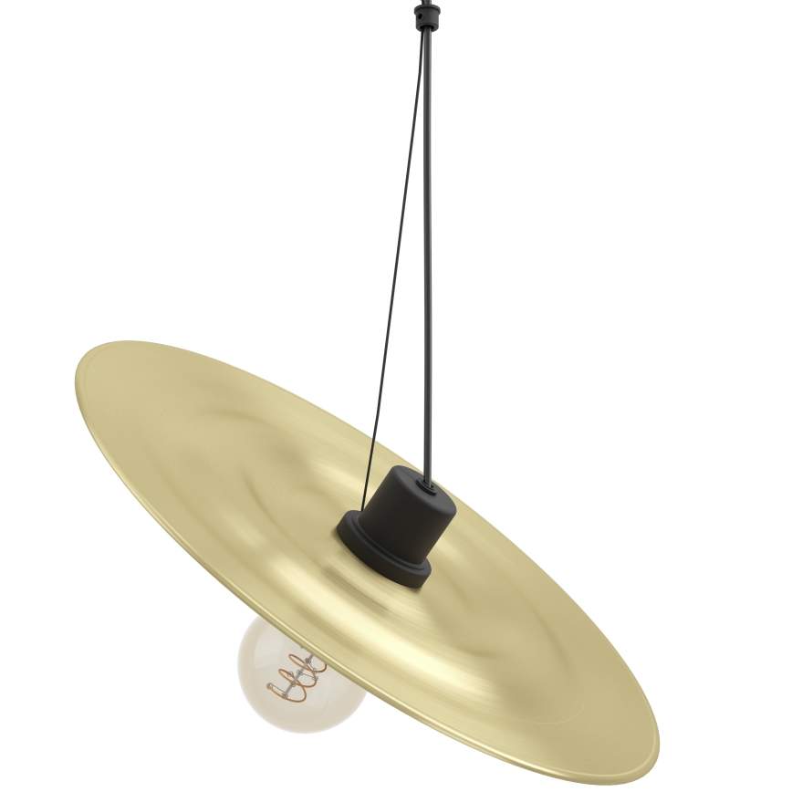 Eglo - Lampadario a sospensione con filo 1xE27/40W/230V oro