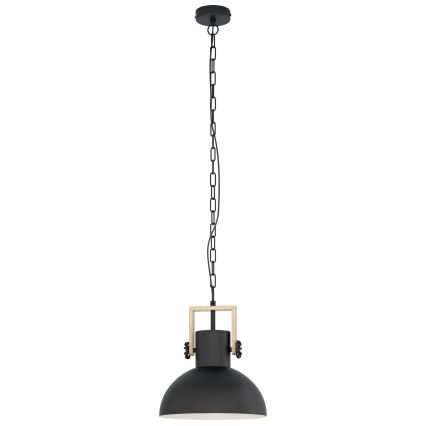 Eglo - Lampadario a catena 1xE27/28W/230V
