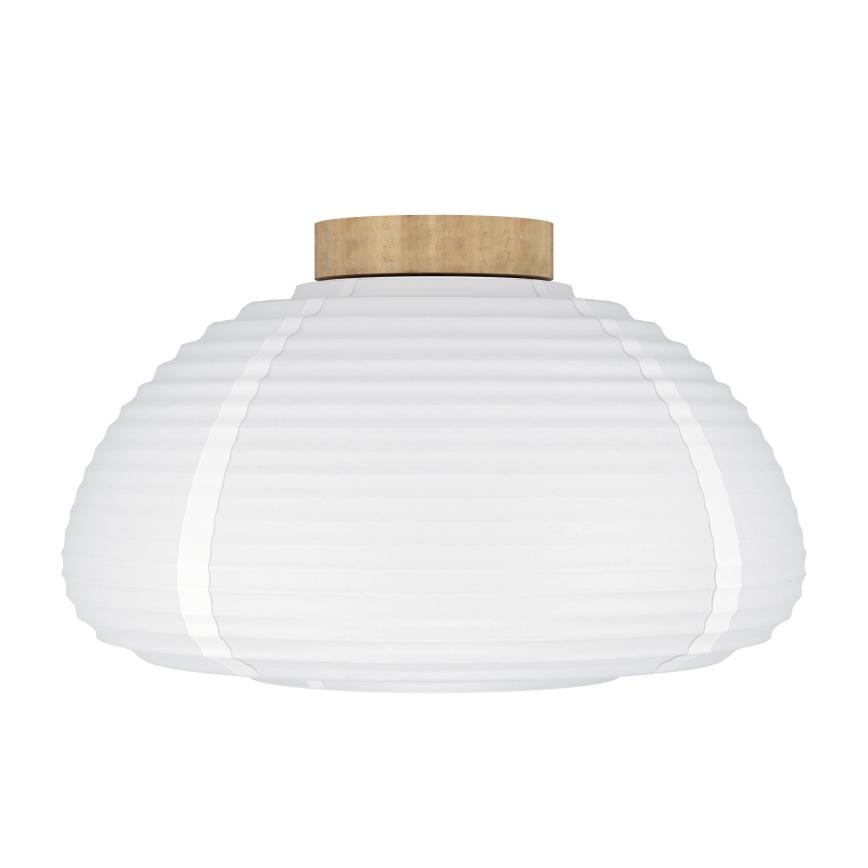 Eglo - Plafoniera 1xE27/40W/230V Ø 40 cm bianco/beige