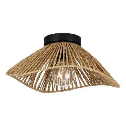 Eglo - Plafoniera 1xE27/60W/230V marrone