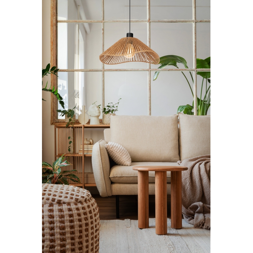 Eglo - Lampadario a sospensione con filo 1xE27/60W/230V marrone