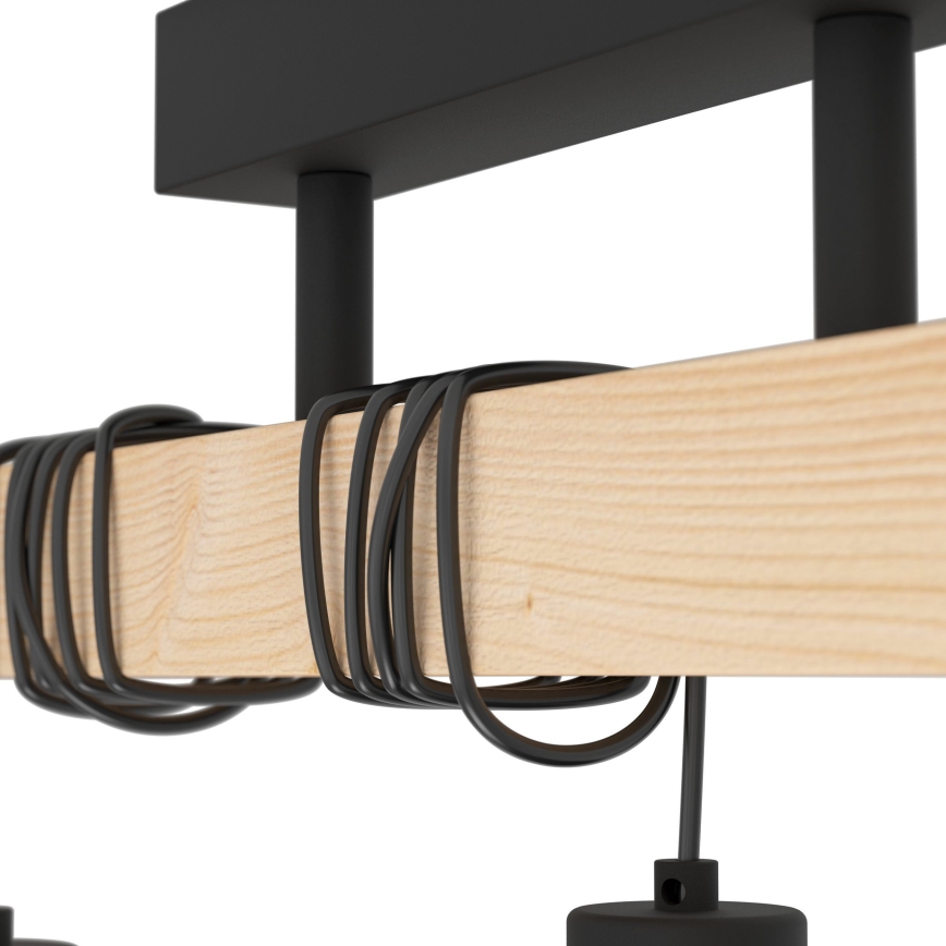 Eglo - Lampadario a plafone TOWNSHEND 3xE27/60W/230V