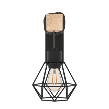 Eglo - Lampada da parete TOWNSHEND 1xE27/60W/230V