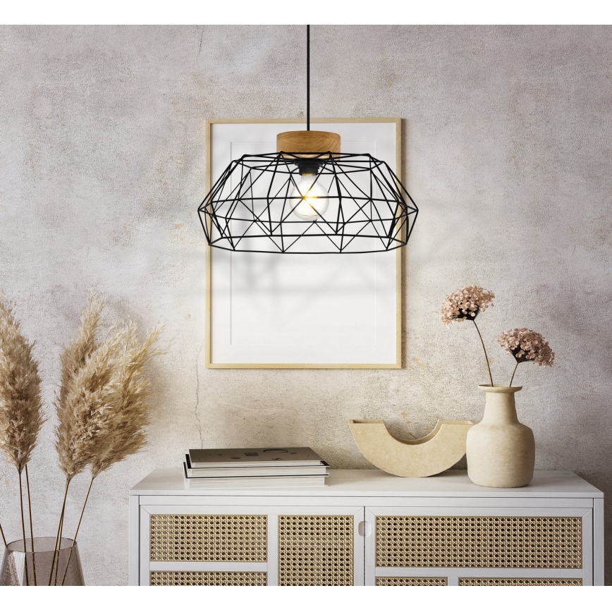 Eglo - Lampada sospesa a cavo 1xE27/60W/230V