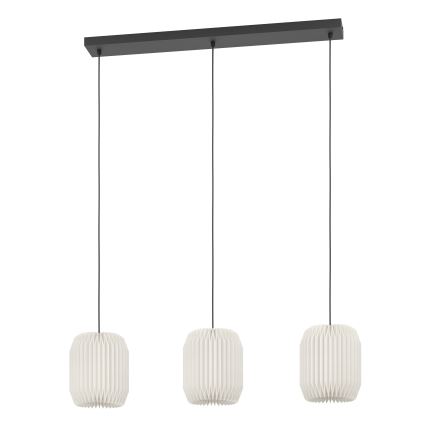 Eglo - Lampadario a sospensione con filo 3xE27/40W/230V