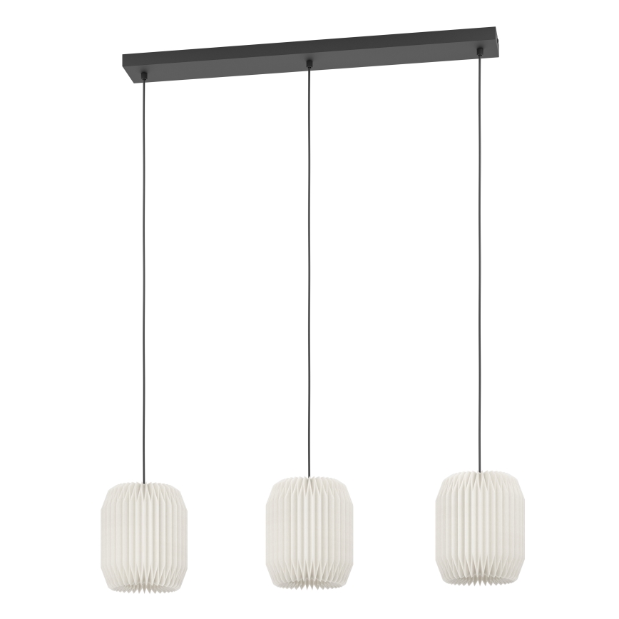 Eglo - Lampadario a sospensione con filo 3xE27/40W/230V