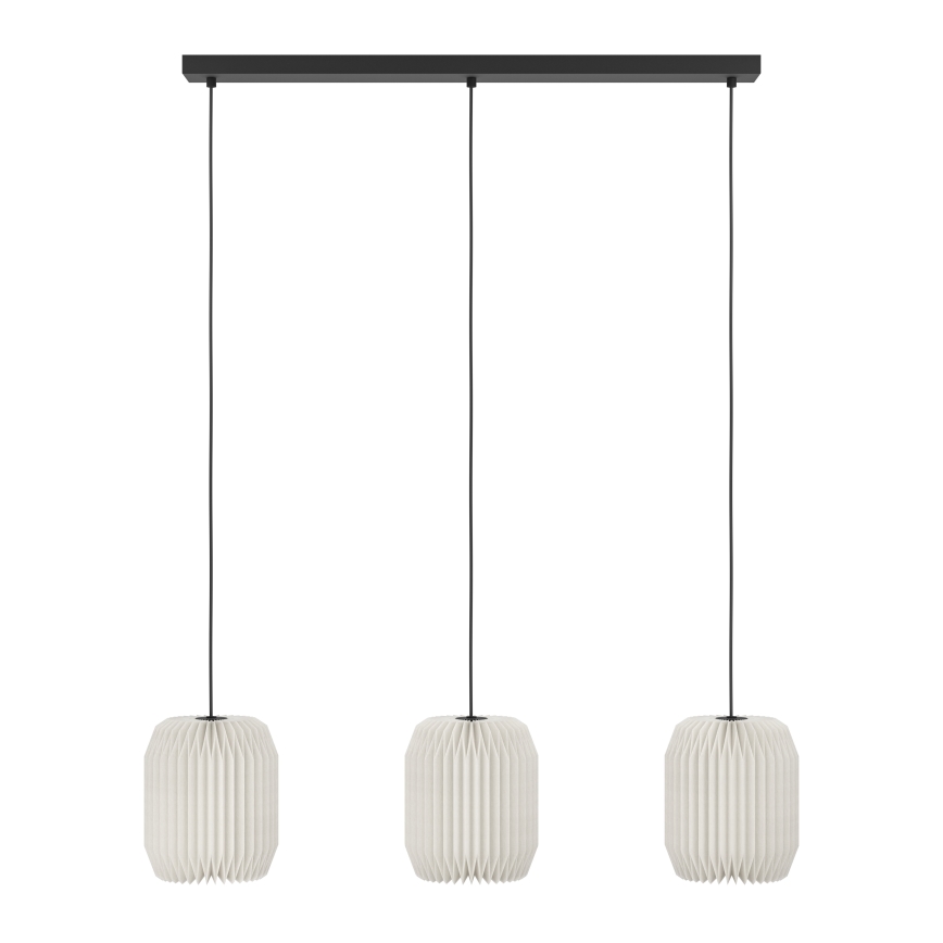 Eglo - Lampadario a sospensione con filo 3xE27/40W/230V
