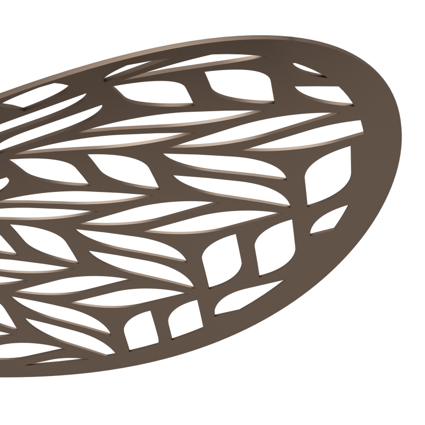 Eglo - Lampadario a cavo 1xE27/60W/230V Ø 40 cm bronzo