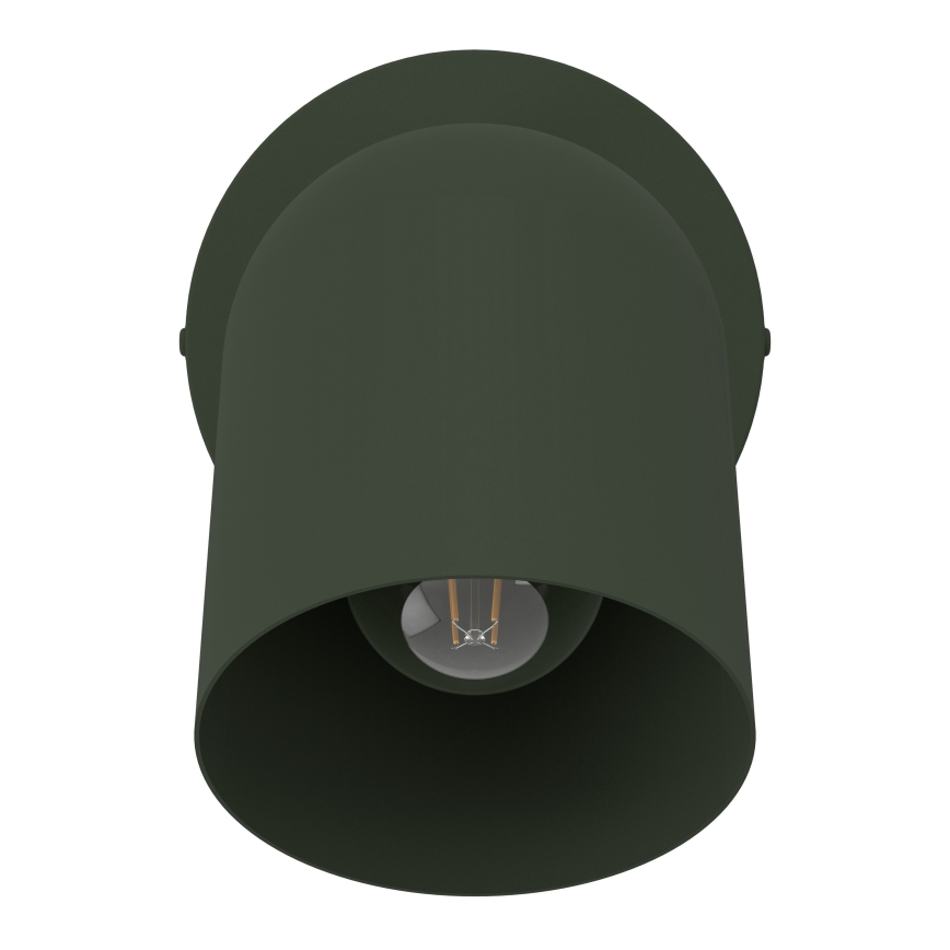 Eglo - Faretto da parete 1xE14/40W/230V verde