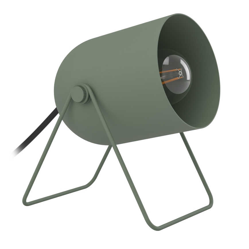 Eglo - Lampada da tavolo 1xE14/8W/230V verde