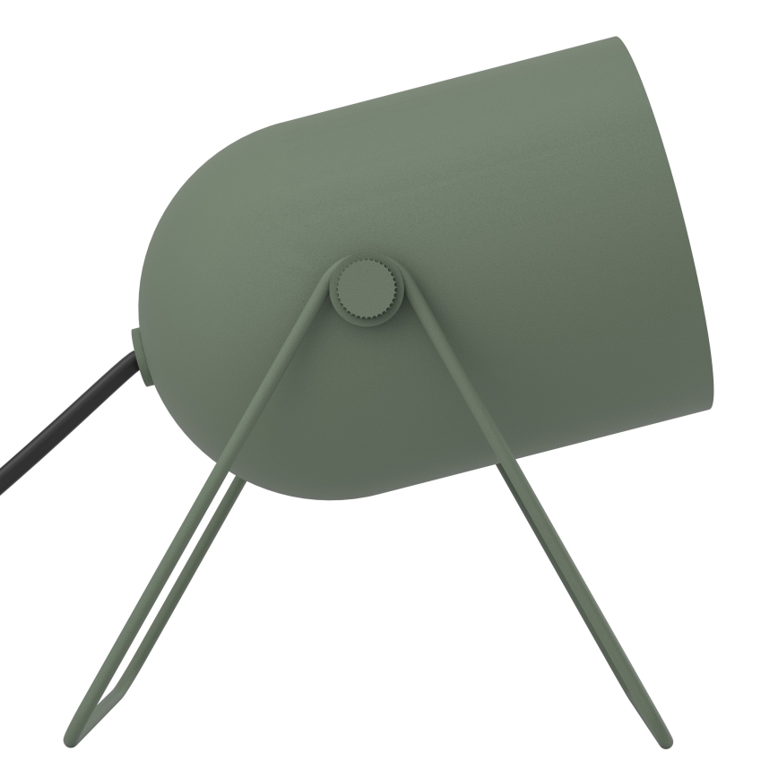 Eglo - Lampada da tavolo 1xE14/8W/230V verde