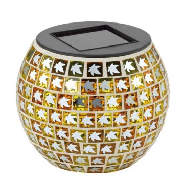 EGLO 47217 - Lampada solare BLATT 1xLED/0,03W arancione