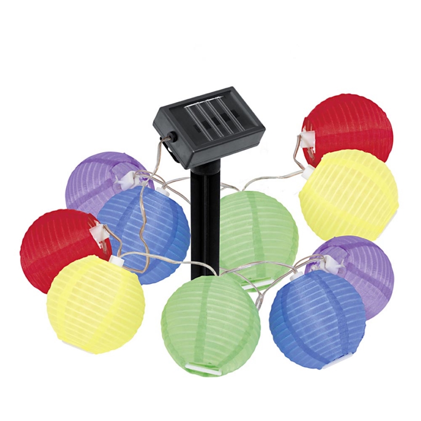 EGLO 47339 - Luce solare da giardino PALLONCINI 10xLED/0,075W