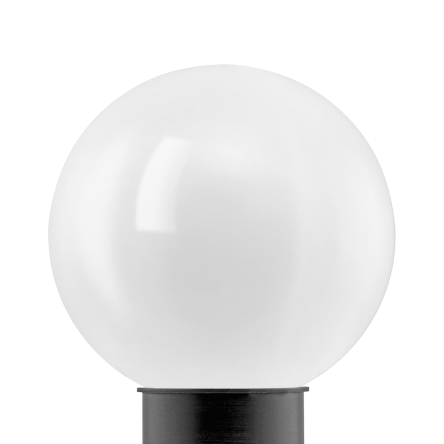 Eglo - Lampada solare LED con sensore, 3 x LED, batteria 1800 mAh, IP44, nero