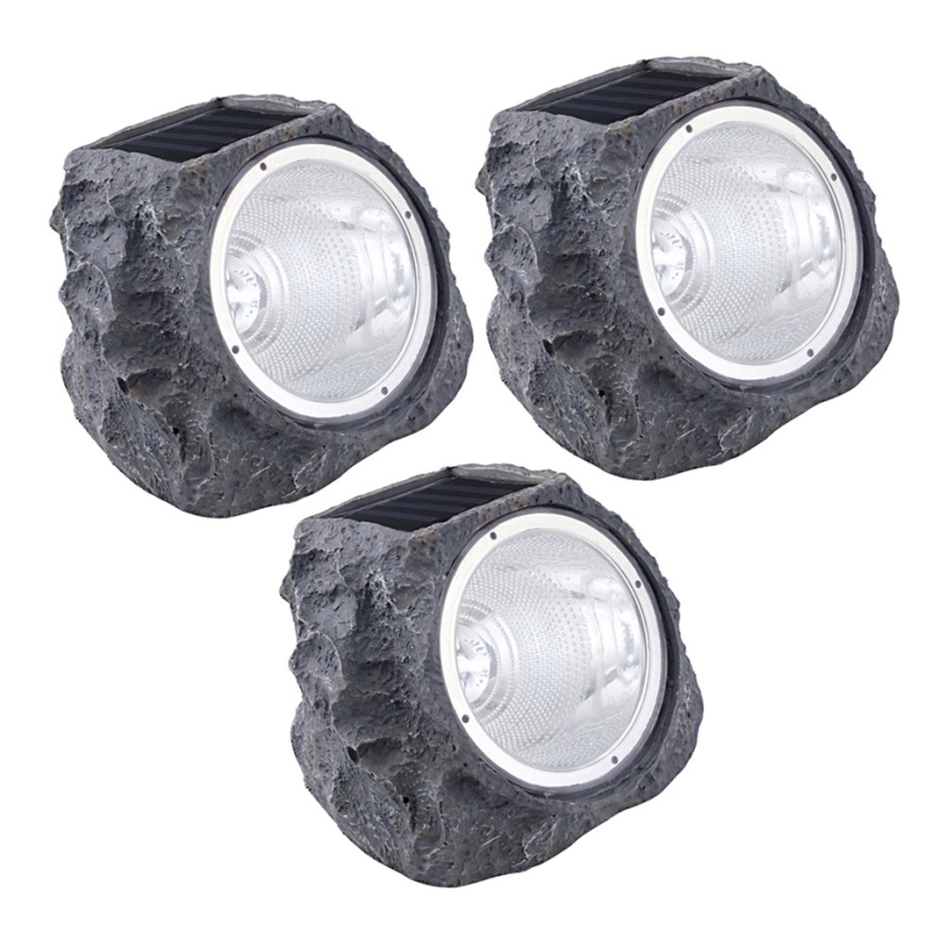 Eglo 48505 - KIT 3x Lampada LED solare 3xLED/0,06W