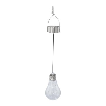 Eglo 48514 - LED Lampada solare a sospensione LED/0,06W/1,2V 150 mAh IP44 cromo lucido
