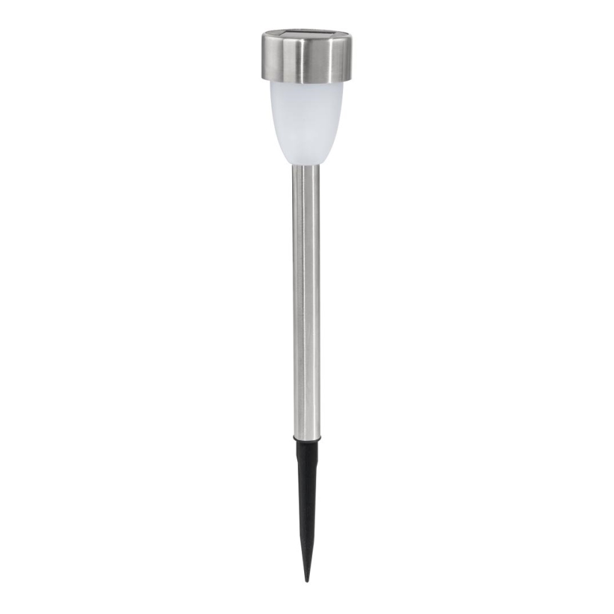 Opaco 0 led Cromo Solar 05w Eglo 48533Lampada 1xled 1xaaa Solare n80wPkO