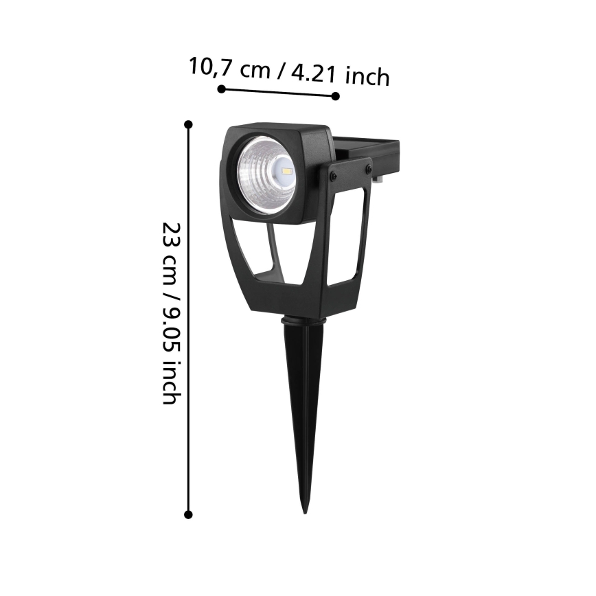 Eglo 48719 - LED Solare per riflettore SOLAR 1xLED/0,1W/3,2V IP44