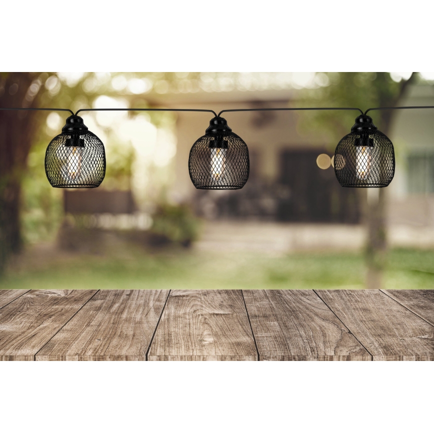 Eglo 48964 - Catena solare LED 8xLED/3m 600 mAh IP44