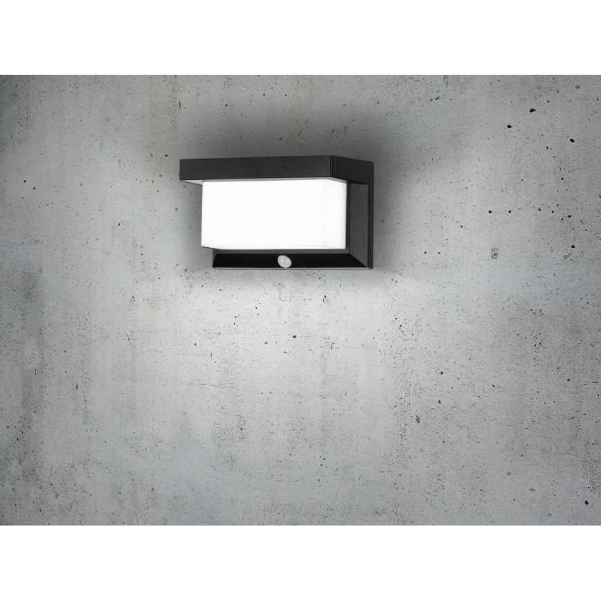 Eglo - Applique a LED solare con sensore LED/3,84W/3,7V 2000 mAh IP44