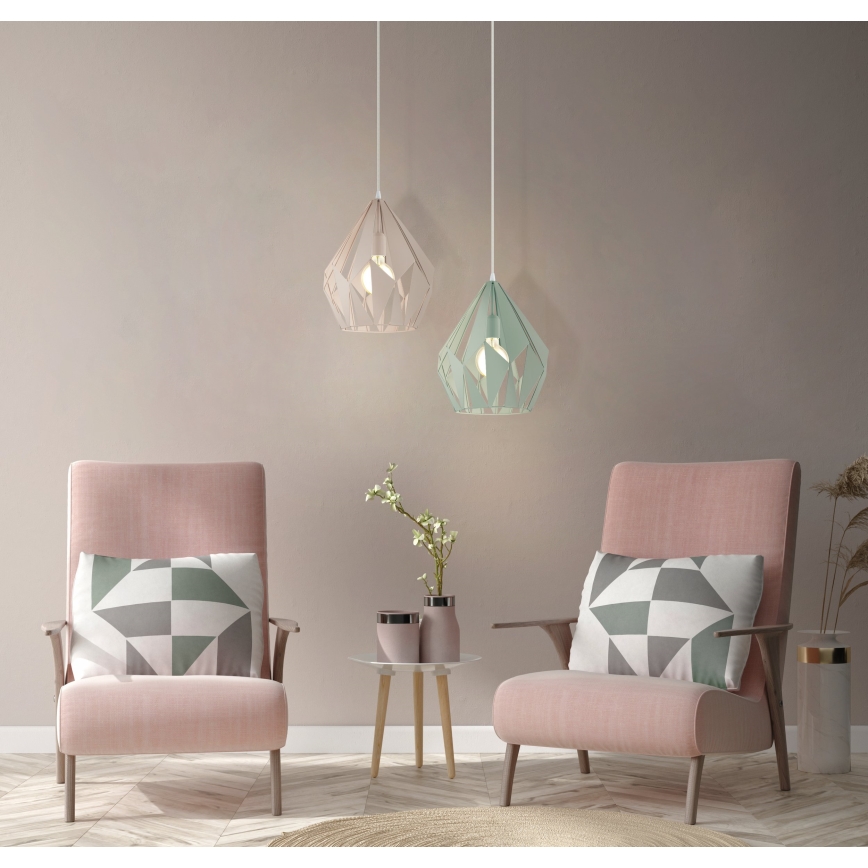 Eglo - Lampadario a sospensione con filo 1xE27/60W/230V