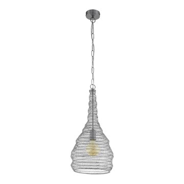 Eglo 49128 - Lampadario a sospensione con catena COLTEN 1xE27/60W/230V