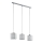 Eglo 49166 - Lampadario a sospensione con filo LEAMINGTON 1 3xE27/60W/230V