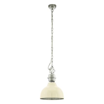 Eglo 49172 - Lampadario a sospensione con catena GRANTHAM 1xE27/60W/230V