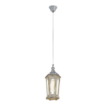 Eglo 49206 - Lampadario a cavo KINGHORN 1xE27/42W/230V
