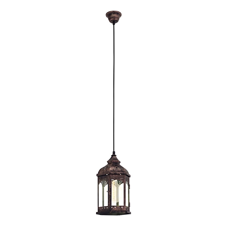 Eglo 49224 - Lampadario REDFORD 1 1xE27/60W/230V