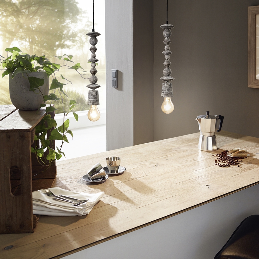 Eglo 49372 - Lampada a sospensione AVOLTRI 1xE27/60W/230V