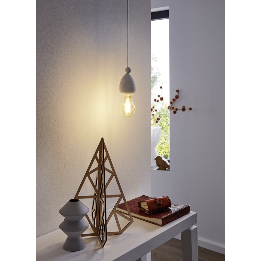 Eglo 49377 - Lampada a sospensione AVOLTRI 1xE27/60W/230V