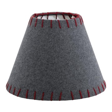 Eglo 49432 - Paralume per lampada da terra VINTAGE rosso ricamato E14 diam. 20,5 cm