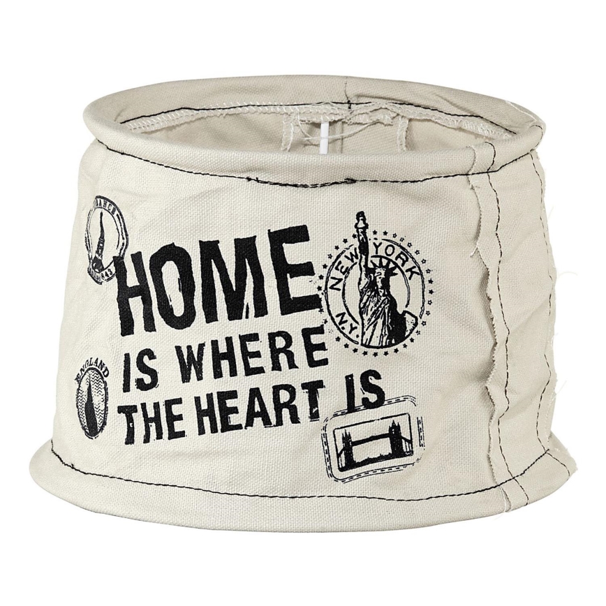 Eglo 49442 - Paralume VINTAGE a sacco home E14 Ø 20 cm