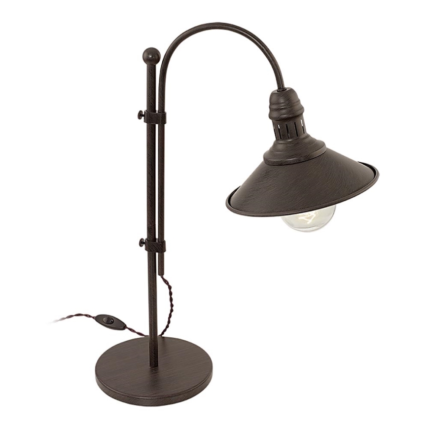 Eglo 49459 - Lampada da tavolo STOCKBURY 1xE27/60W/230V