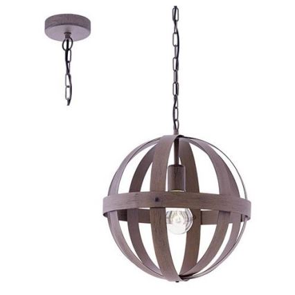 Eglo 49482 - Lampadario a sospensione con catena WESTBURY 1xE27/60W/230V diametro 37 cm