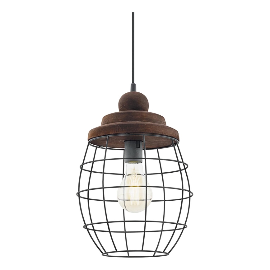 Eglo 49499 - Lampadario BAMPTON 1xE27/60W/230V